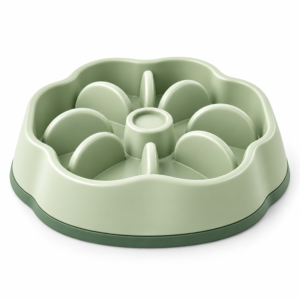 Tvoirepn™ PetalPace Slow Feeder Bowl for Dogs & Cats — Petal Maze Food Bowl