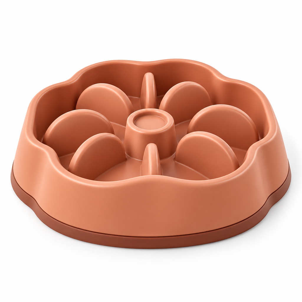 Tvoirepn™ PetalPace Slow Feeder Bowl for Dogs & Cats — Petal Maze Food Bowl